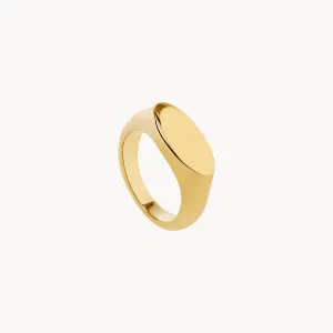 ANILLO OVAL SIGNET