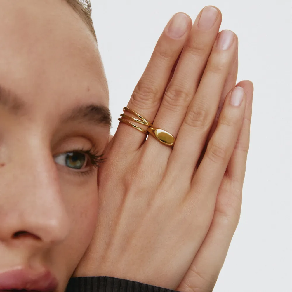 ANILLO OVAL SIGNET