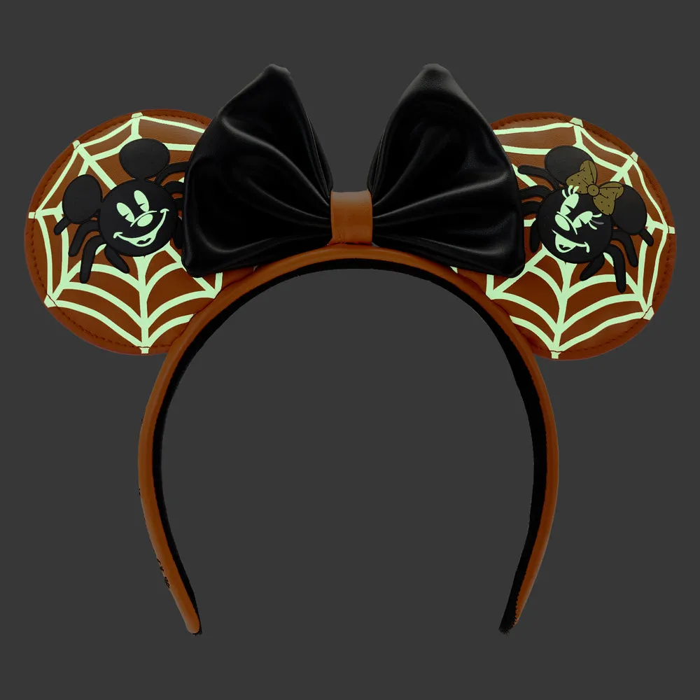LF DISNEY MIC & MIN SPIDER BOW HEADBAND