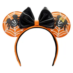 LF DISNEY MIC & MIN SPIDER BOW HEADBAND