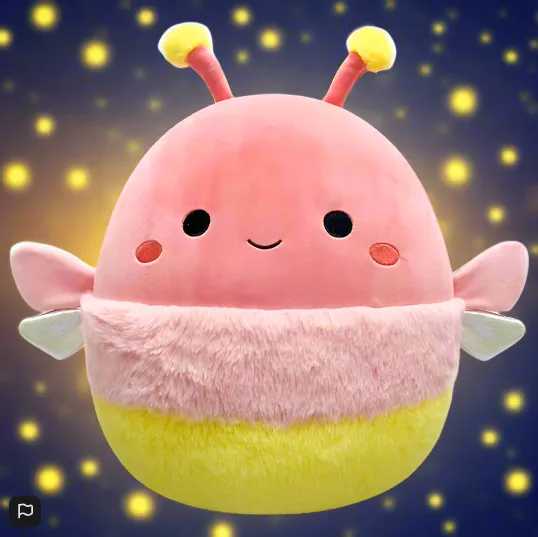 Original Squishmallows 30cm Apollo the Coral Firefly Plush