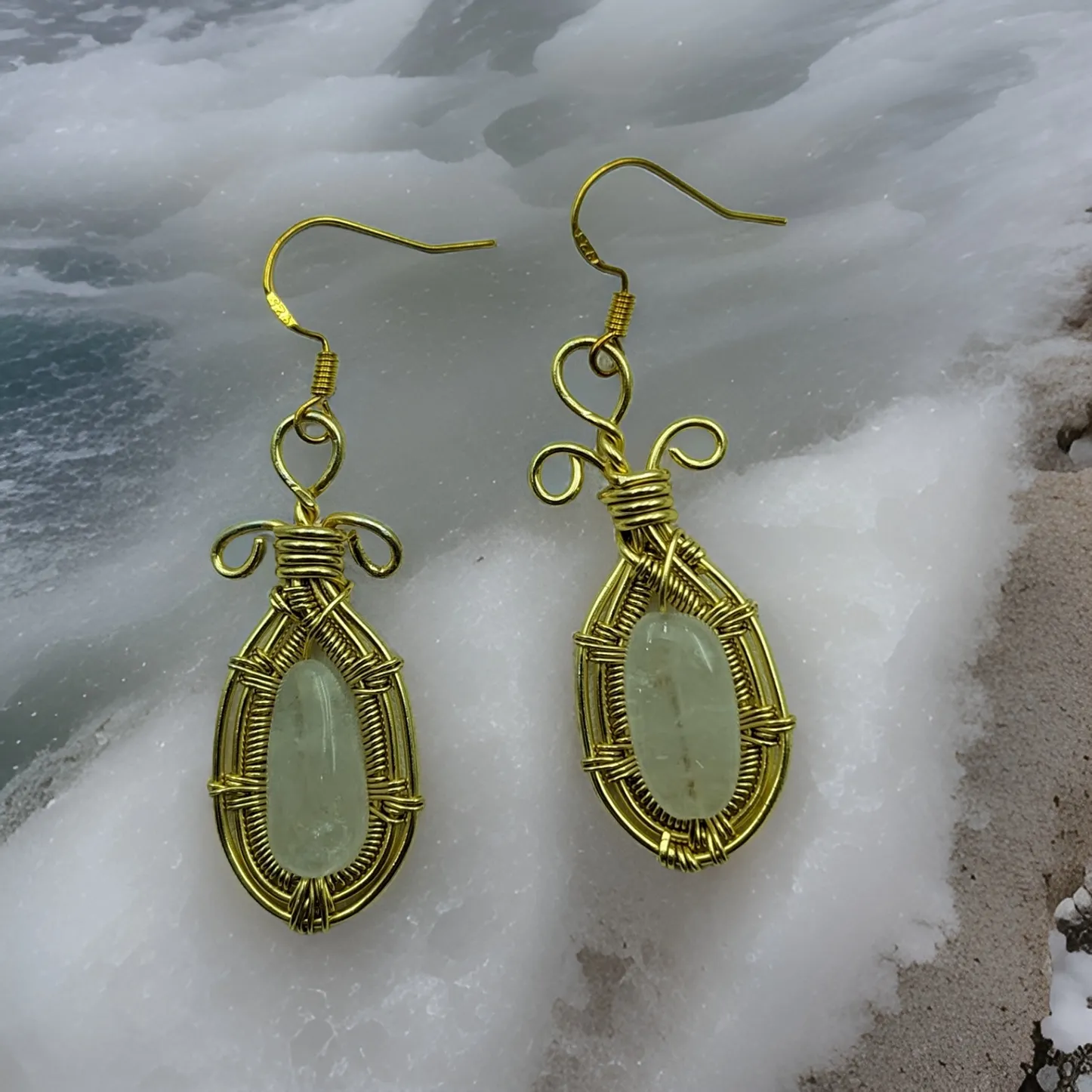 Rose Quartz - Earrings