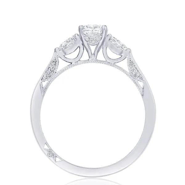 Simply Tacori 18k White Gold Engagement Ring